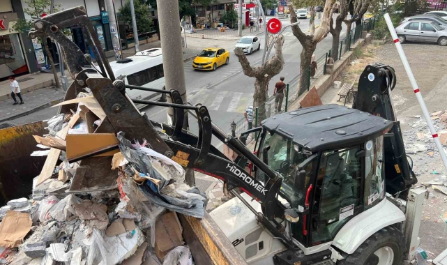 9 ayda 9 bin 884 ton moloz atık toplandı