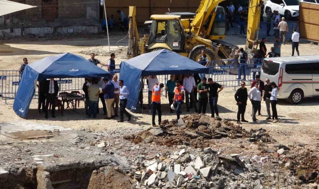 Adıyaman Grant İsias Otel'de 3. kez karot örneği alınıyor