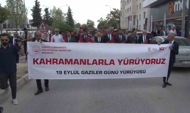 Adıyaman'da 19 Eylül Gaziler Günü etkinliği