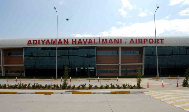 Adıyaman'da Ağustos Nisan ayında 34 bin 197 kişi uçak yolculuğunu tercih etti