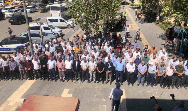 Adıyaman'da Ayşenur Ezgi Eygi için gıyabi cenaze namazı kılındı
