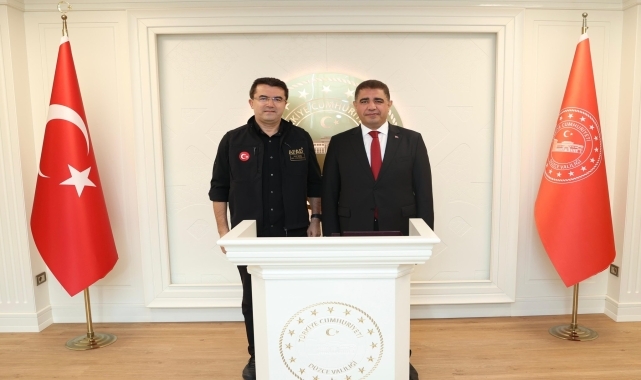 AFAD Başkanı Memiş, Düzce Valisi Aslan'ı ziyaret etti