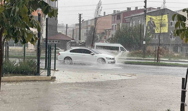 AFAD uyarmıştı: Tekirdağ Kapaklı'da sağanak yağış etkili oldu