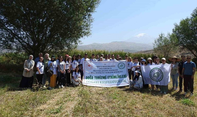 Ağrı Dağı Milli Parkı'nda öğrencilere bilgilendirme yapıldı