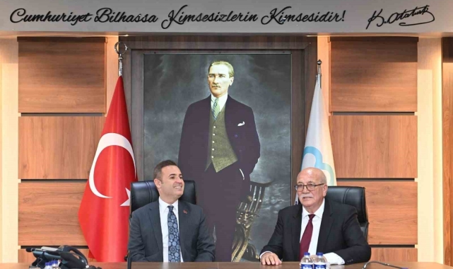 Ahilerden, Başkan Akın'a ziyaret