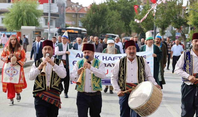 Ahilik Haftası açılışı görsel şölene dönüştü