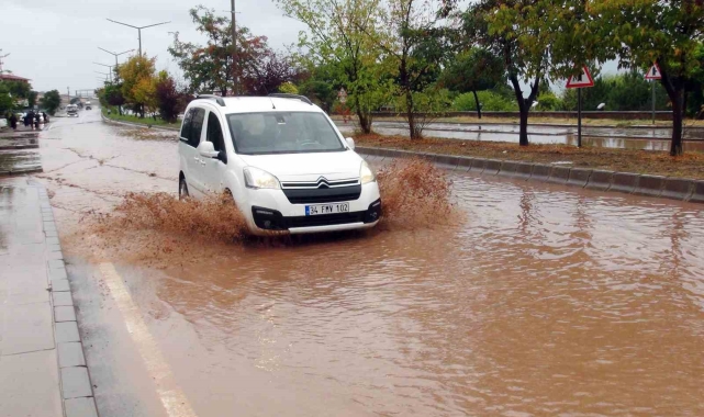 Ahlat'ta şiddetli yağış sel ve taşkınlara neden oldu