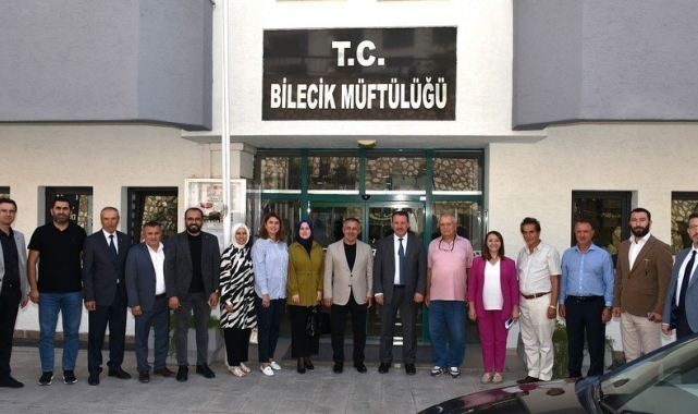 AK Parti İl Başkanı Yıldırım, Müftü Dilek ile bir araya geldi