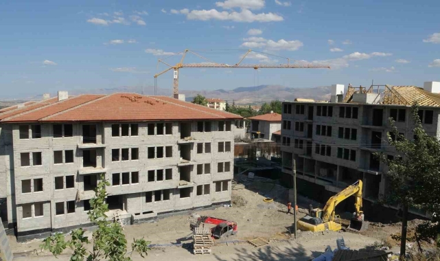 Akçadağ'daki yeni çarşı çalışmalarında sona doğru