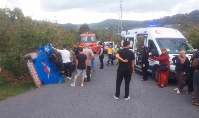 Alaplı'da patpat kazası: 1 yaralı