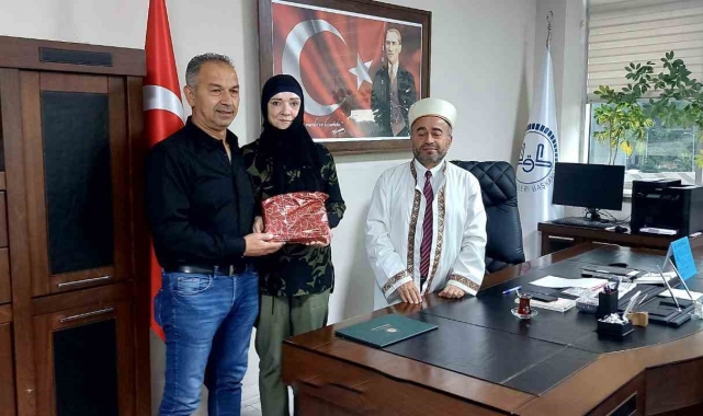 Alman vatandaşı Barbara, müslüman oldu