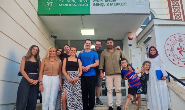Almanya gençlik merkezi çalışanları, Aydın'ı yakından tanıma fırsatı buldu