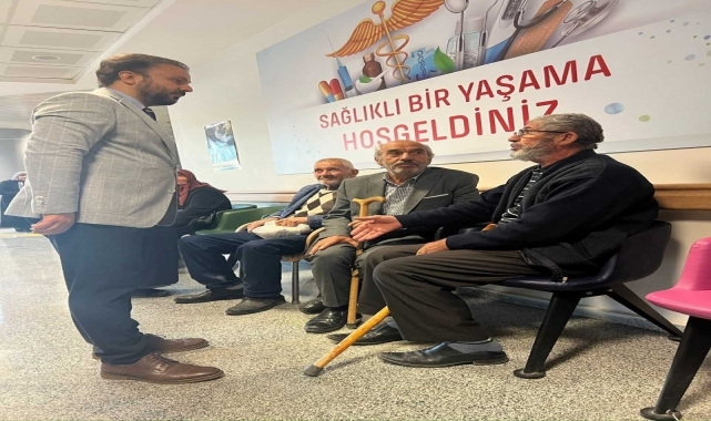 Alucra'da "Her Ay Bir İlçedeyiz" projesi kapsamında hastalara hizmet sunuldu