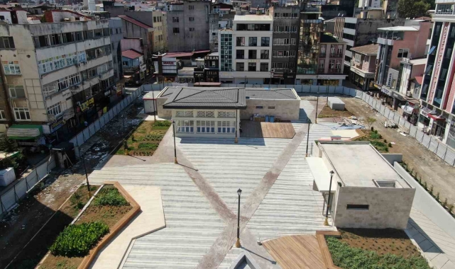 Anakent Otopark ve Meydan Projesi tamamlandı