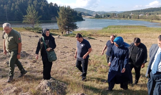 Ankara Kalkınma Ajansı'ndan Eğriova Tabiat Parkı Karanlık Gökyüzü parkına ziyaret