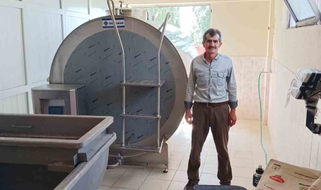 Antalya Büyükşehir Belediyesi'nin süt tankı destekleri sürüyor