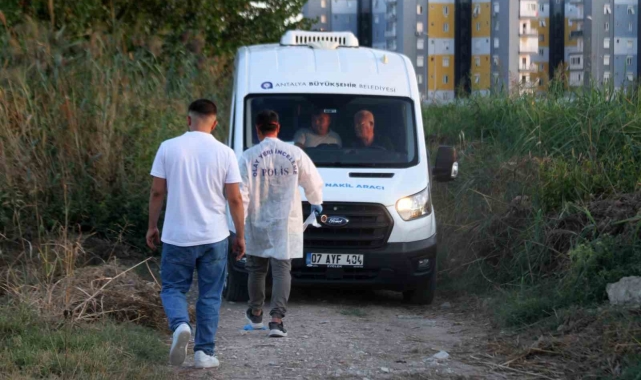 Antalya'da kanal kenarında bulunan cesedin kimliği belli oldu