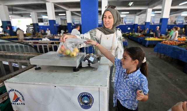 Antalya'da pazarlarda hassas terazi dönemi