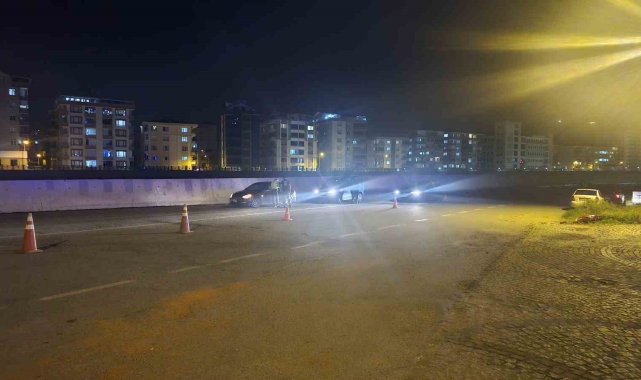 Artvin'de Narkotik köpeği Ivan gece mesaisinde