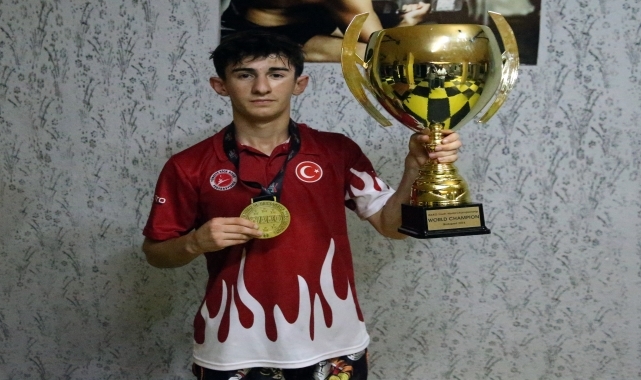Avrupa ve dünya şampiyonu "Atom Karınca" Hamza'nın yeni hedefi 2028 Olimpiyatları