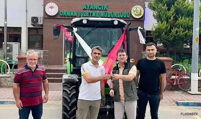 AYANCIK’TA ÇİFTÇİLERE TRAKTÖR DESTEĞİ!