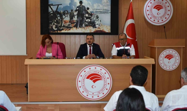 Aydın'da Çiftçi Kayıt Sistemi toplantısı gerçekleştirildi