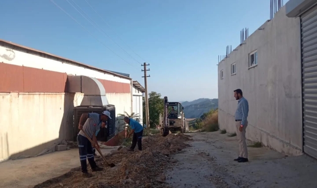 Babadağ'da alt ve üst yapı çalışmaları birlikte yürütülüyor