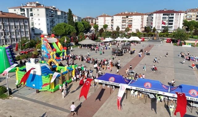 Bafra'da Çocuk Şenliği düzenlendi