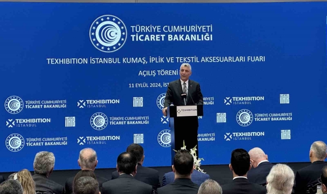 Bakan Bolat: ''Tekstil ve konfeksiyonda ilk 8 ayda 21,2 milyar dolar ihracat gerçekleşti''