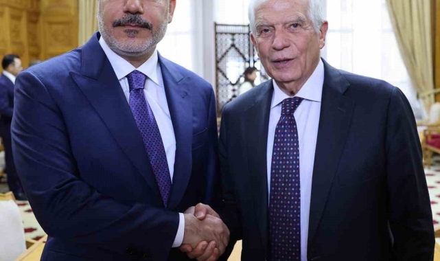 Bakan Fidan, AB Yüksek Temsilcisi Borrell ile görüştü