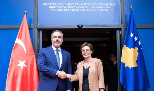 Bakan Fidan, Kosovalı mevkidaşı Schwarz ile görüştü
