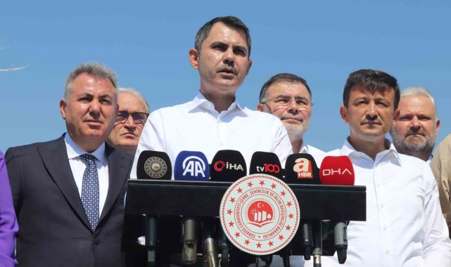 Bakan Kurum: "Balıklarımız oksijensiz kaldıkları için ölmüştür"