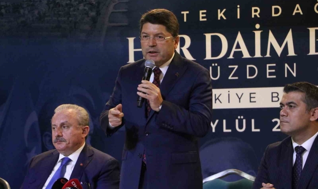 Bakan Tunç'tan, yeni anayasa için uzlaşma çağrısı