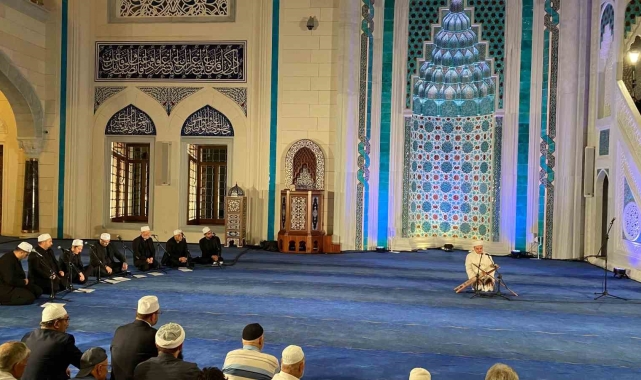 Barbaros Hayrettin Paşa Cami&#039;nde Mevlit Kandili idrak edildi