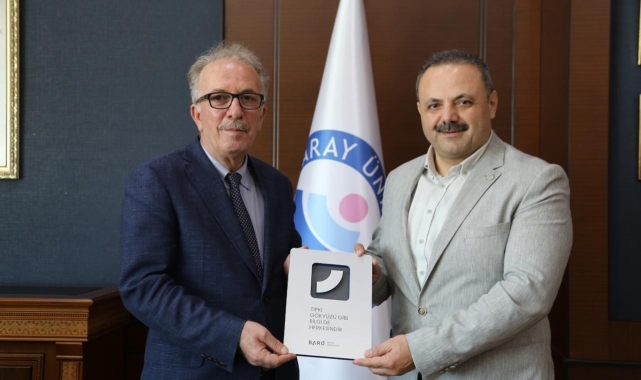 BARÜ Rektörü Uzun, Aksaray Üniversitesi Rektörü Arıbaş'ı ziyaret etti