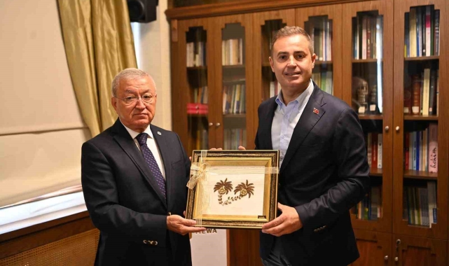 Başkan Ahmet Akın'dan UCLG-MEWA ziyareti