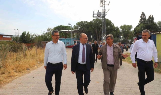 Başkan Akın sorunları yerinde inceledi