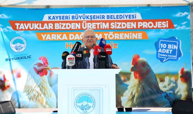 Başkan Büyükkılıç: "Tarımda da iyi bir noktaya geldiğimizi biliyoruz"
