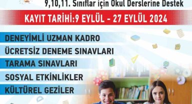 Başkan Çerçioğlu üniversiteye hazırlanan gençlerin yanında