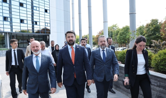 Başkan Çolakbayrakdar, AK Parti Nevşehir Milletvekili Emre Çalışkan'ı ağırladı