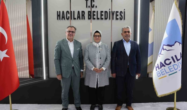 Başkan Özdoğan'a milletvekili Ayşe Böhürler'den ziyaret