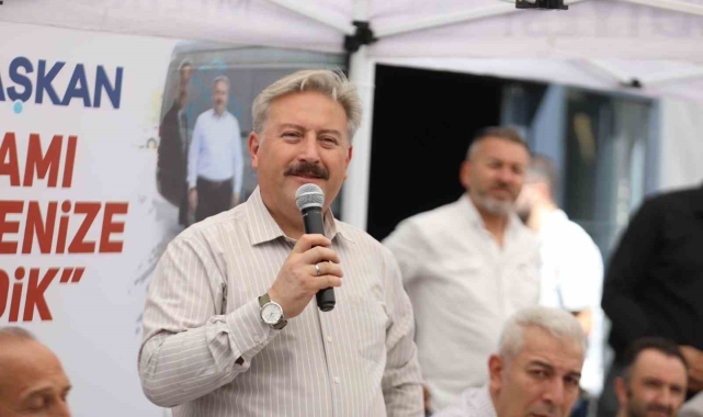 Başkan Palancıoğlu'nun sevilen projesi 'Mobil Başkan' Şirintepe Mahallesi'nde
