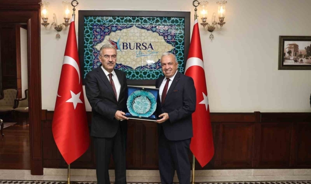 Başkan Şadi Özdemir'den Vali Ayyıldız'a ziyaret