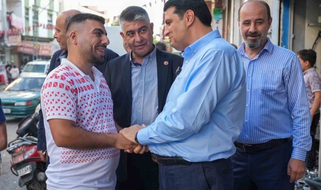 Başkan Yılmaz, halk buluşmalarına devam ediyor