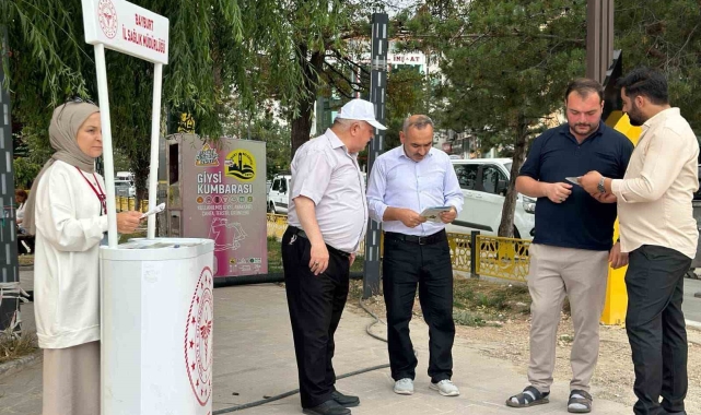 Bayburt'ta Halk Sağlığı Haftası etkinlikleri devam ediyor