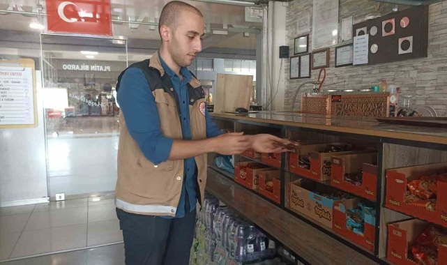 Bayburt'ta hızlı tüketim ve toplu satış noktalarında denetim yapıldı