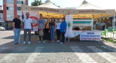 BEUN, öğrencilerini havalimanı ve otobüs terminallerinde karşıladı