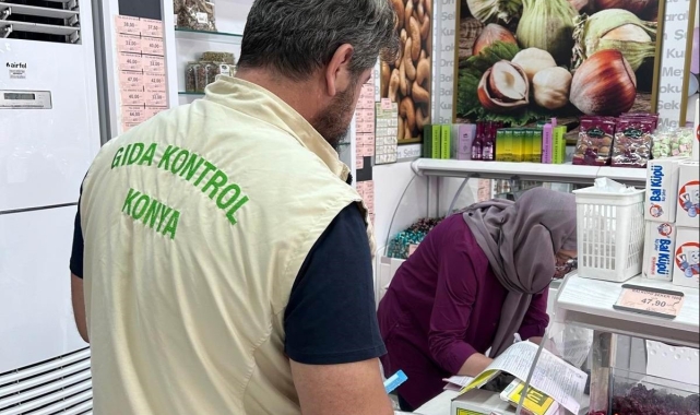 Beyşehir'de gıda üretimi yapan iş yerlerine denetim