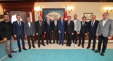 BGC'den Vali Ayyıldız'a ziyaret