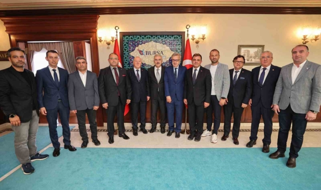 BGC'den Vali Ayyıldız'a ziyaret